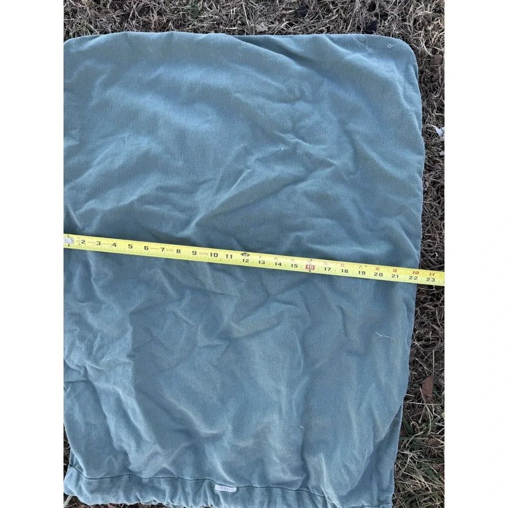 US Military Laundry Barracks Bag- Green Canvas Drawstring Army‎